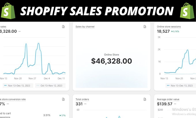 Gig Preview - Boost shopify sales, shopify store marketing, sales funnel, or shopify promotion