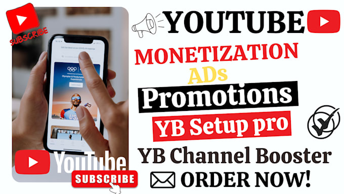 Gig Preview - Do an organic youtube channel setup for promotion and monetization