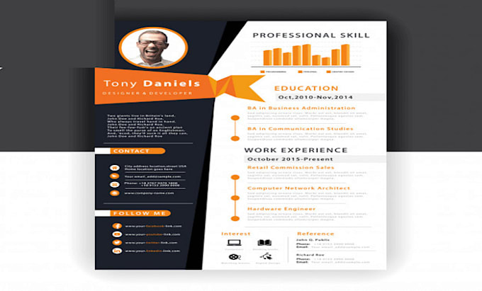 Gig Preview - Write your cv resume professionally