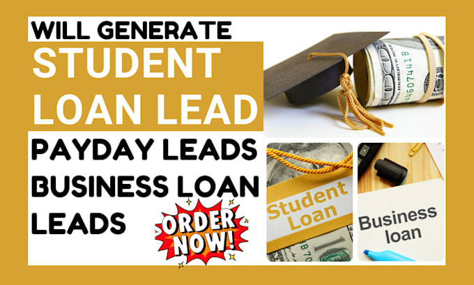 Bestseller - generate student loan leads payday loan business loan mca loan leads