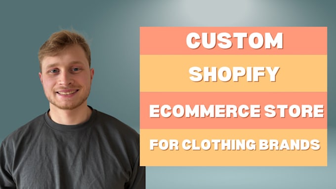 Gig Preview - Build a shopify ecommerce store for your business