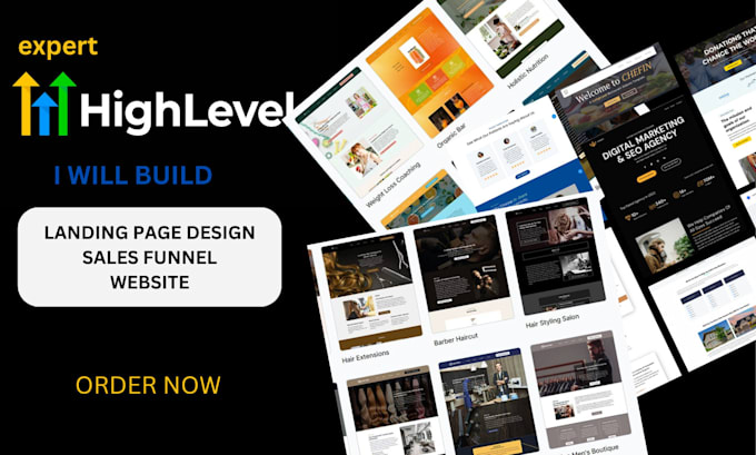 Bestseller - be gohighlevel expert gohoghlevel website gohighlevel landing page