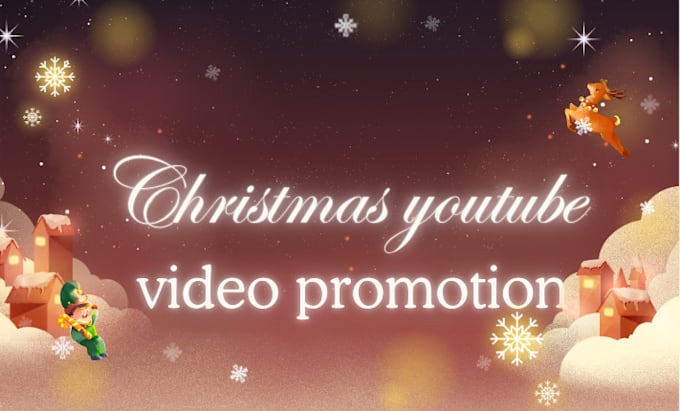 Bestseller - promote your christmas youtube channel,christmas video organically