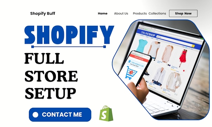 Bestseller - create a branded shopify store shopify website dropshipping shopify store