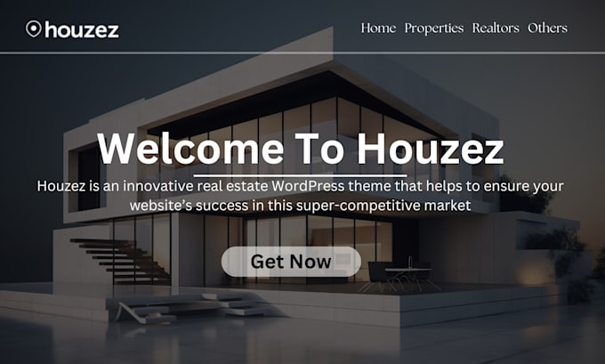 Gig Preview - Build real estate website using houzez theme, homepress, customize houzez