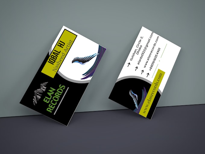 Gig Preview - Design a professional business card for your brand