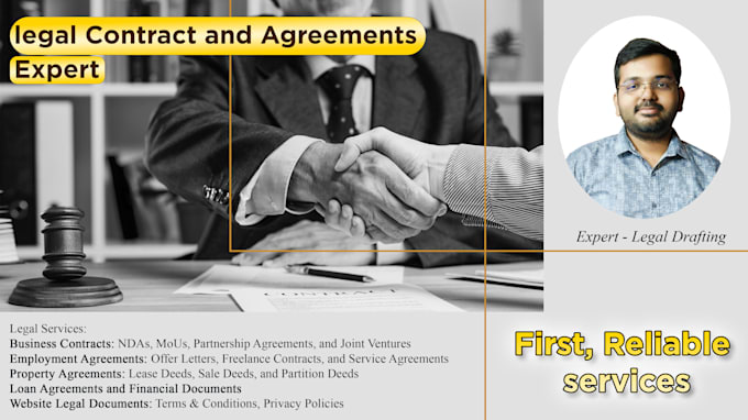 Bestseller - write legal contract and agreements