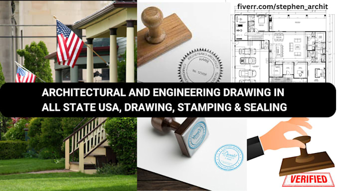 Bestseller - do USA architecture and structural engineering drawing stamp