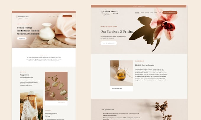 Gig Preview - Design and develop a responsive modern squarespace website for your business