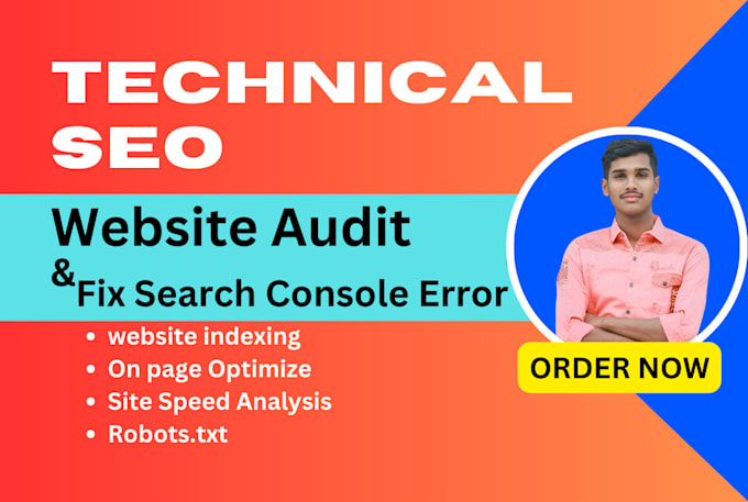 Gig Preview - Do website audit, website indexing, technical SEO and google indexing