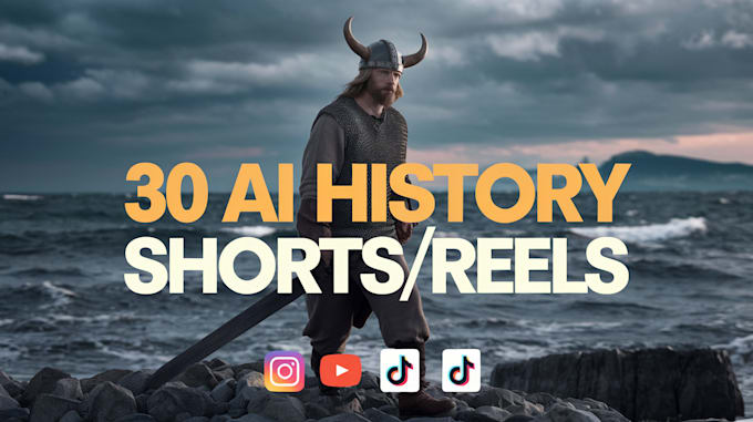 Gig Preview - Create ai history shorts youtube video ai reels