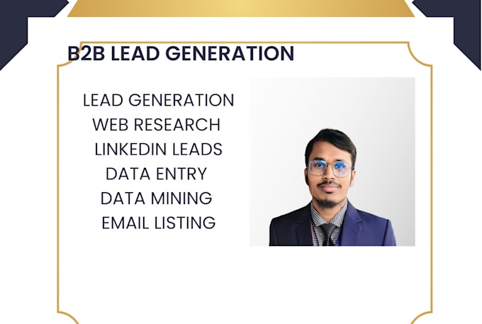 Bestseller - provide b2b lead generation and find valid email address