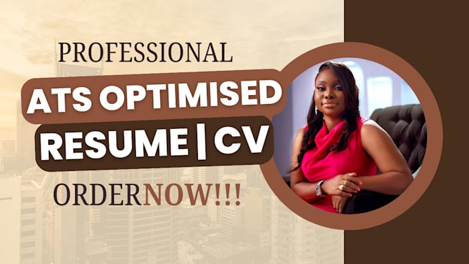 Gig Preview - Write and upgrade your resume cv and cover letter as professional resume writer