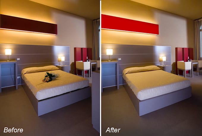 Gig Preview - Do professional real estate photo editing, hdr and interior enhancement