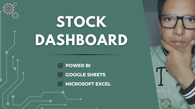 Gig Preview - Stock dashboards and personalized reports for your business