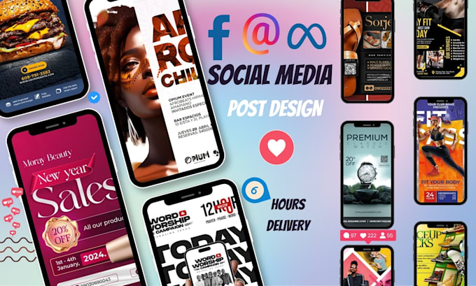 Gig Preview - Design engaging flyers for instagram facebook, and craigslist ads within 6 hour