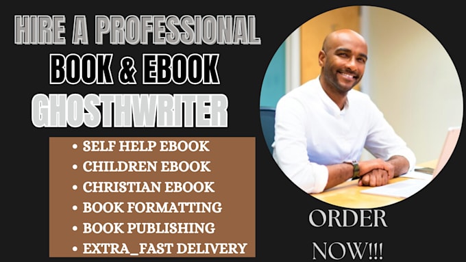 Gig Preview - Be self help ebook writer christian ebook romance ghostwriter non fiction ebook