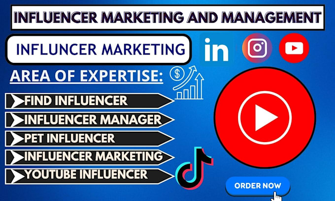 Gig Preview - Manage influencer marketing research and find best instagram influencer campaign