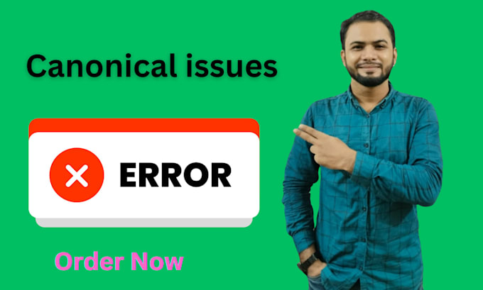 Gig Preview - Canonical issues page redirect and soft 404 issue , 301 redirect