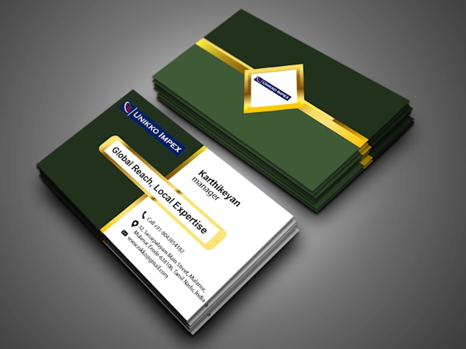 Gig Preview - Design fabulous and professional business card within 6 hours