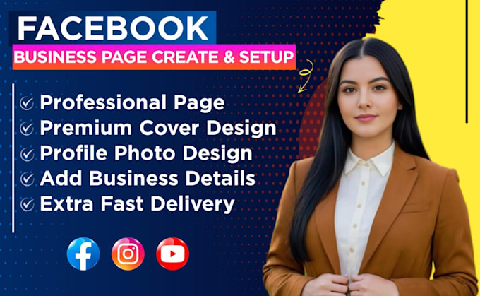 Bestseller - create and set up facebook business page, fan page and banner design