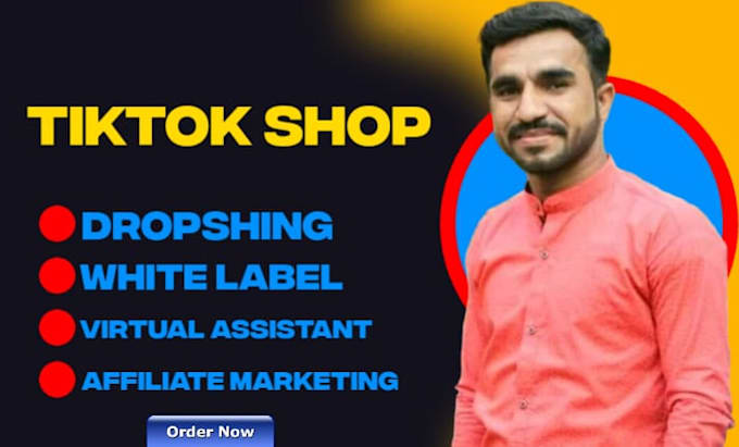 Gig Preview - Assist you in tiktok shop affiliate marketing tiktok shop va