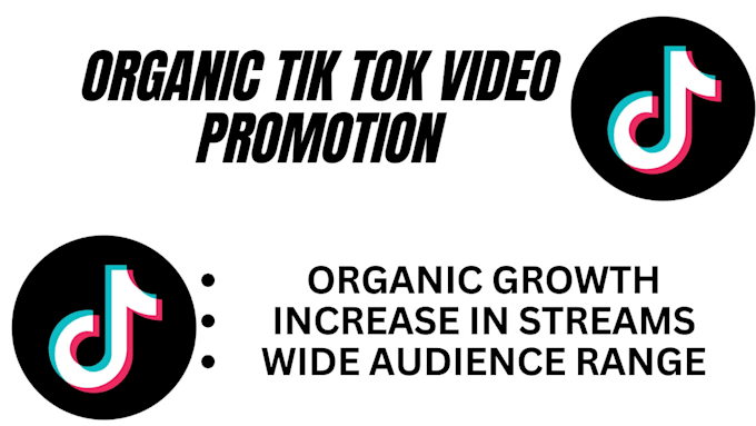 Gig Preview - Do tiktok video promotion, tiktok dance, organic growth, to reach 5m gifters