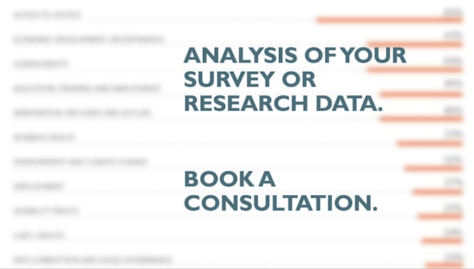 Gig Preview - Analyze your numeric data