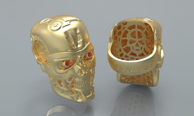 Gig Preview - Design stunning 3d jewelry models and exclusive designs