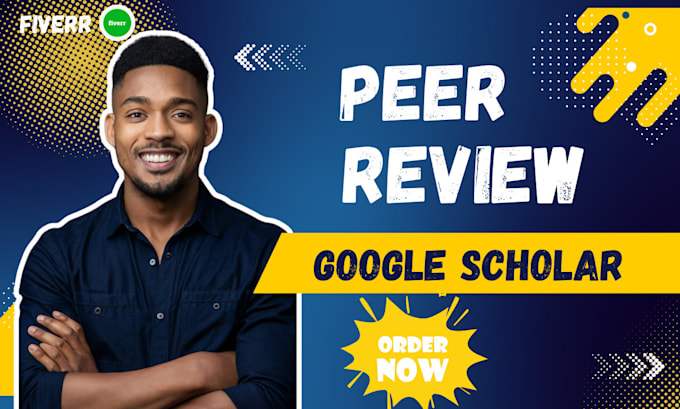 Gig Preview - Write and publish your article in google scholar peer reviewed indexed journal