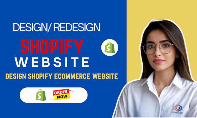 Gig Preview - Revamp design shopify ecommerce store med spa website shopify seo shopify store