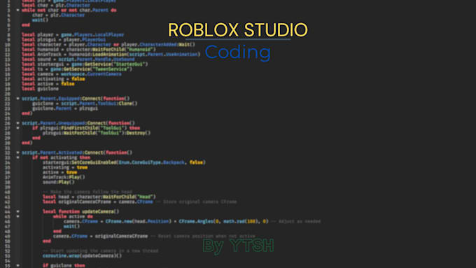 Bestseller - script roblox studio for you