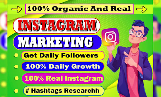 Gig Preview - Do instagram promotion for super fast organic growth