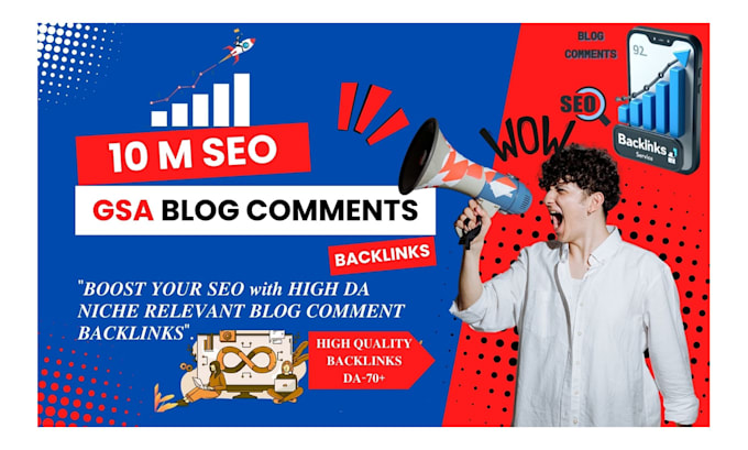 Bestseller - boost your SEO with niche relevant high da dofollow blog comment backlinks