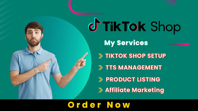 Gig Preview - Setup tiktok shop, tiktok ads, and do tiktok marketing