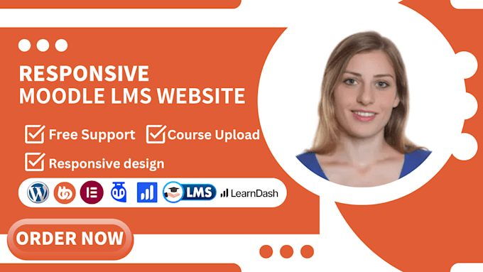 Gig Preview - Customize, install, migrate, fix moodle lms website, elearning website, lms