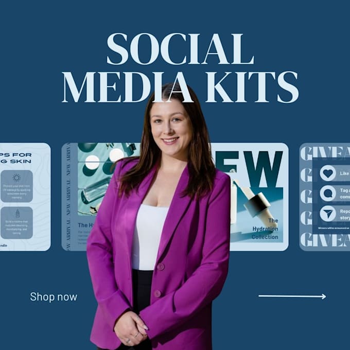 Gig Preview - Unleash your online potential with ultimate social media kits for every brand