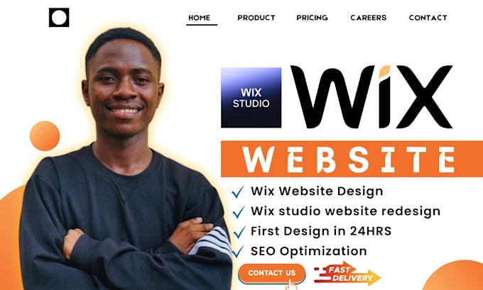 Gig Preview - Wix website design wix website redesign wix website design wix studio website