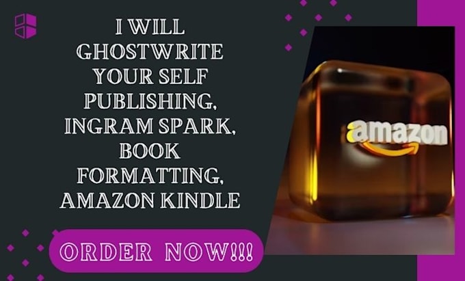 Gig Preview - Ghostwrite your self publishing, ingram spark, book formatting, amazon kindle