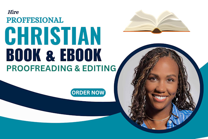 Gig Preview - Review and edit your christian book, novel, manuscript, formatting, proofread