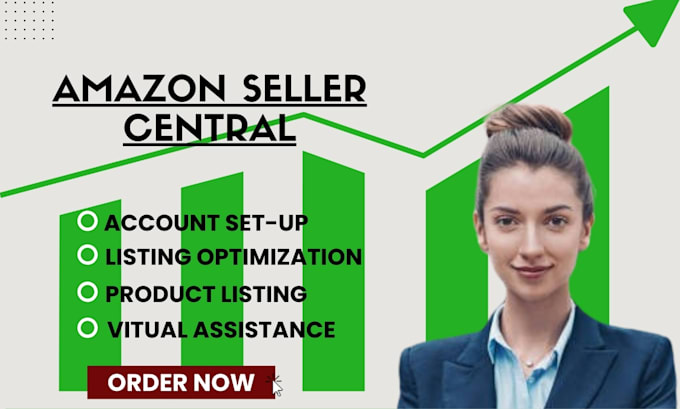 Gig Preview - Create, setup amazon individual or business seller accounts