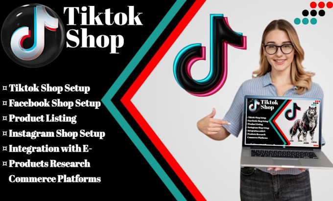 Bestseller - get your tiktok shop approval, tiktok marketing, ads, product listing,