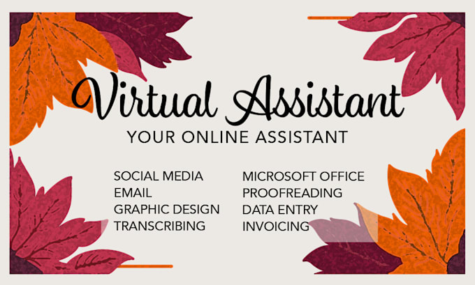 Gig Preview - Be your virtual assistant