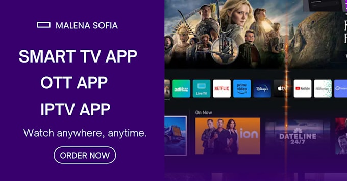 Gig Preview - Develop iptv app, ott, smart tv, nextv, iptv payment integration, subscription