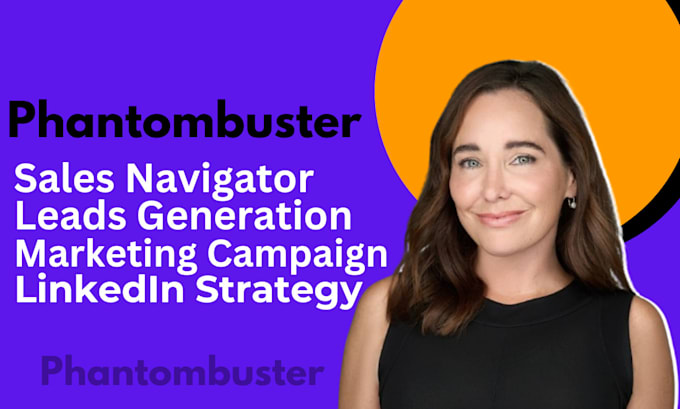 Gig Preview - Be your phantombuster expert,leads generation for black friday marketing funnel