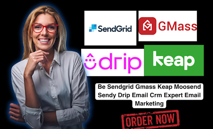 Bestseller - be sendgrid gmass keap moosend sendy drip email crm expert email marketing