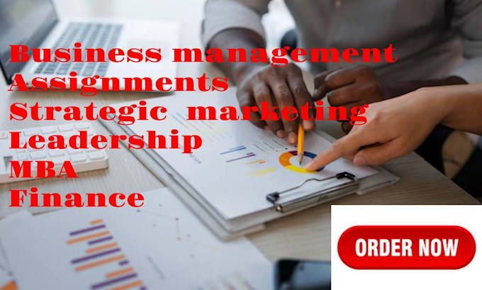 Gig Preview - Do business management tasks, strategic marketing, leadership, MBA, finance