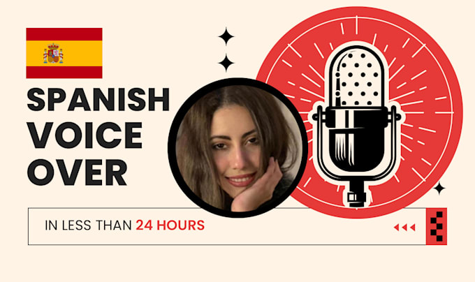 Gig Preview - Record a professional female spanish voice over