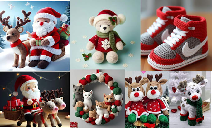 Gig Preview - Design a detailed amigurumi crochet patterns, toys with pic and video tutorial