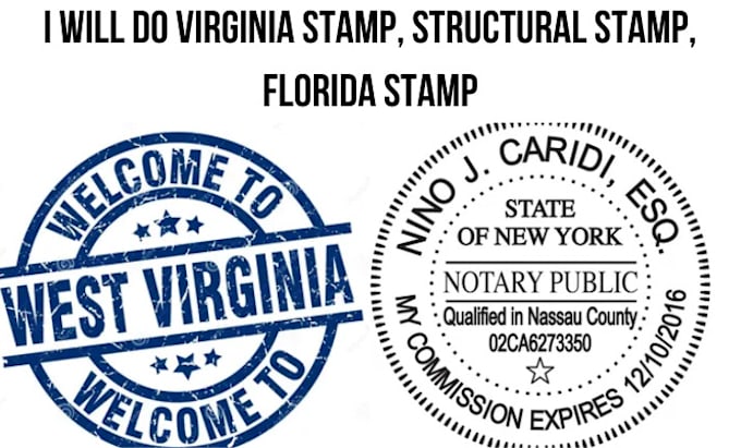 Gig Preview - Do virginia stamp, structural stamp, florida stamp